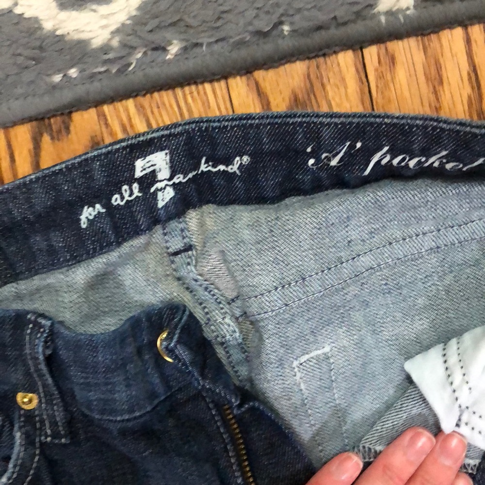 7 For All Man Kind “A” Pocket jeans - Picture 4 of 7
